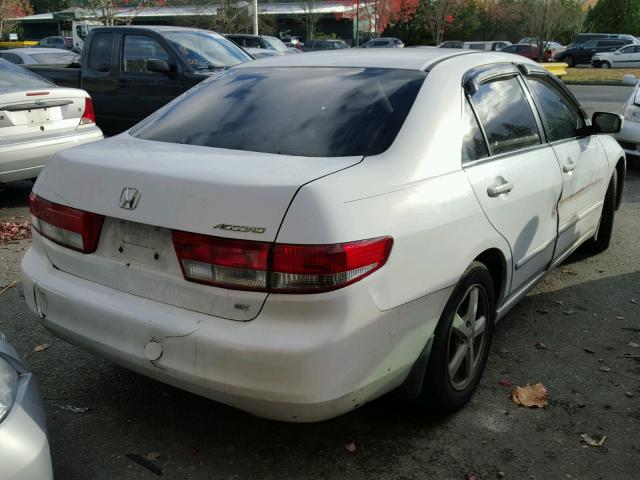 1HGCM56673A076339 - 2003 HONDA ACCORD EX WHITE photo 4