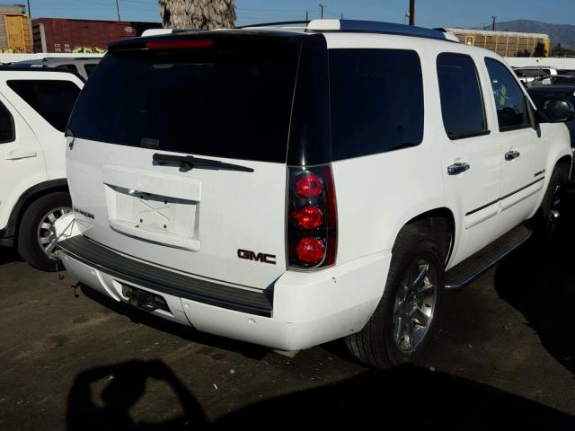 1GKFK63877J344538 - 2007 GMC YUKON DENA WHITE photo 4