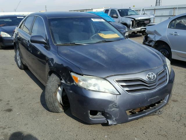 4T1BF3EK8BU153378 - 2011 TOYOTA CAMRY BASE CHARCOAL photo 1