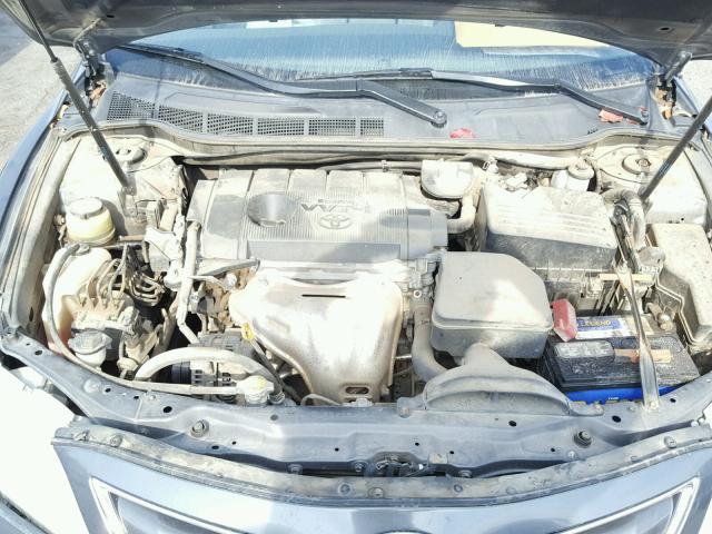 4T1BF3EK8BU153378 - 2011 TOYOTA CAMRY BASE CHARCOAL photo 7