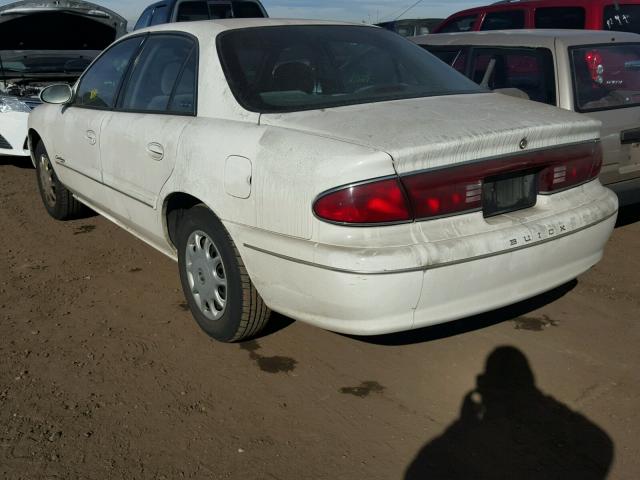 2G4WS52J221147401 - 2002 BUICK CENTURY CU WHITE photo 3