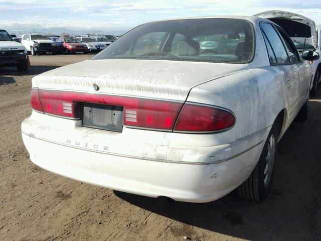 2G4WS52J221147401 - 2002 BUICK CENTURY CU WHITE photo 4