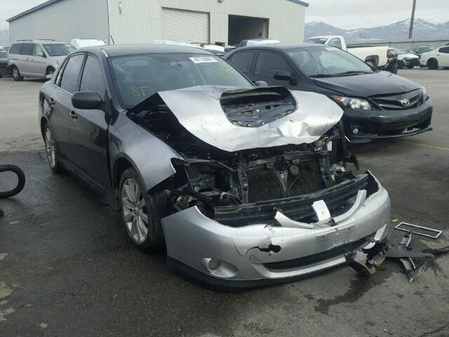 JF1GE75618G503938 - 2008 SUBARU IMPREZA WR GRAY photo 1