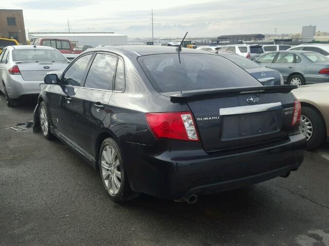 JF1GE75618G503938 - 2008 SUBARU IMPREZA WR GRAY photo 3