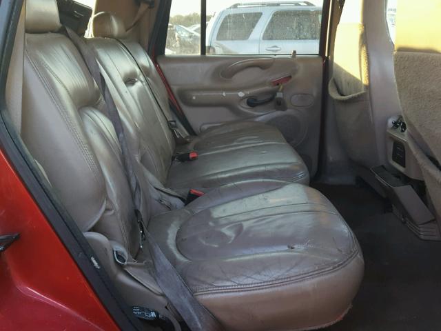 1FMPU18L8YLA00471 - 2000 FORD EXPEDITION MAROON photo 6
