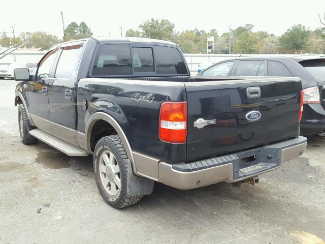 1FTPW145X5KE25360 - 2005 FORD F150 SUPER BLACK photo 3