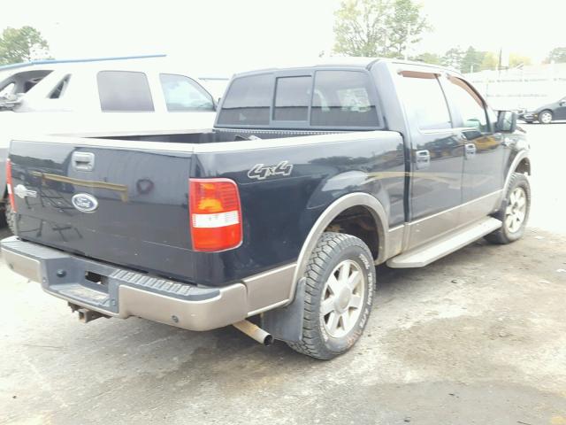 1FTPW145X5KE25360 - 2005 FORD F150 SUPER BLACK photo 4