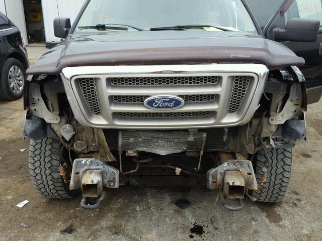 1FTPW145X5KE25360 - 2005 FORD F150 SUPER BLACK photo 7