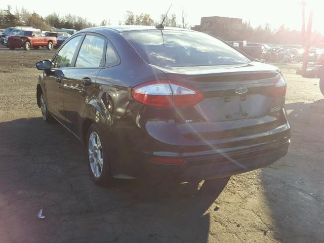 3FADP4BJ0EM217343 - 2014 FORD FIESTA SE BLACK photo 3