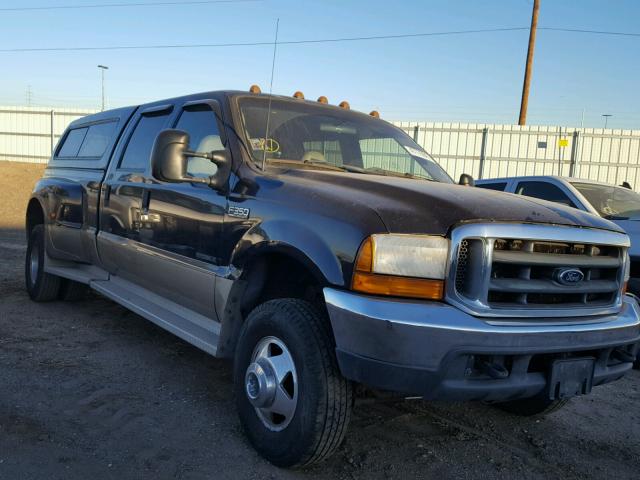 1FTWW33F0YEB99060 - 2000 FORD F350 SUPER BLUE photo 1