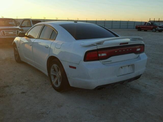 2C3CDXCTXDH552806 - 2013 DODGE CHARGER R/ WHITE photo 3