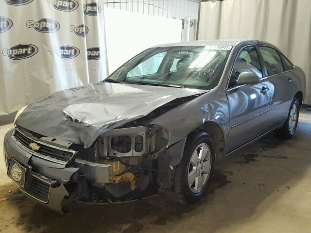 2G1WT55K569355536 - 2006 CHEVROLET IMPALA LT GRAY photo 2