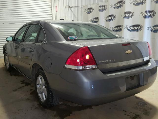 2G1WT55K569355536 - 2006 CHEVROLET IMPALA LT GRAY photo 3