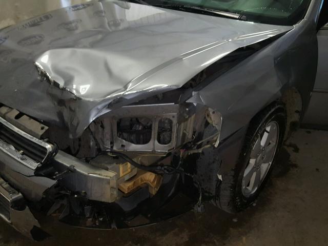 2G1WT55K569355536 - 2006 CHEVROLET IMPALA LT GRAY photo 9