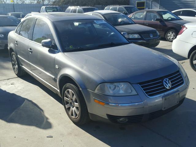 WVWPD63B93P452530 - 2003 VOLKSWAGEN PASSAT GLS GRAY photo 1