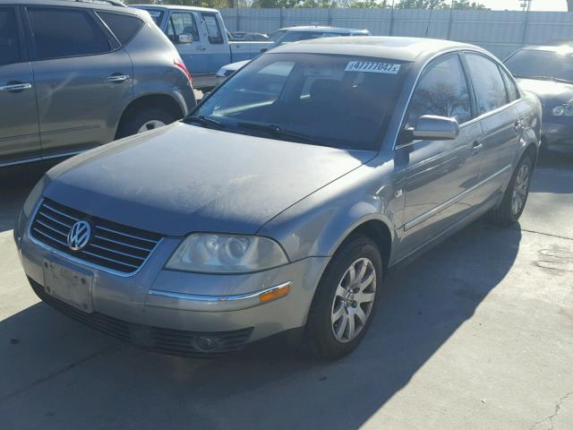 WVWPD63B93P452530 - 2003 VOLKSWAGEN PASSAT GLS GRAY photo 2