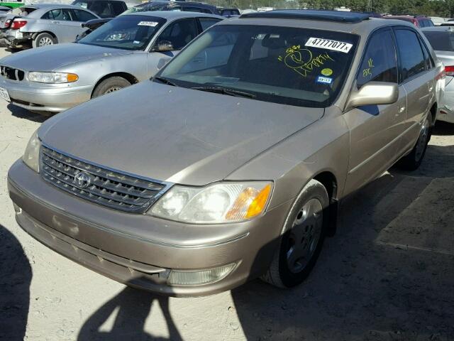 4T1BF28B54U371769 - 2004 TOYOTA AVALON XL BEIGE photo 2