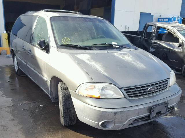 2FMZA51401BA61315 - 2001 FORD WINDSTAR L GRAY photo 1