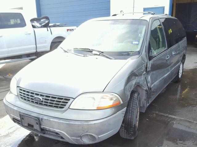 2FMZA51401BA61315 - 2001 FORD WINDSTAR L GRAY photo 2