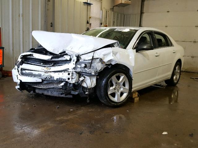 1G1ZG57B59F254815 - 2009 CHEVROLET MALIBU LS თეთრი ფოტო 2