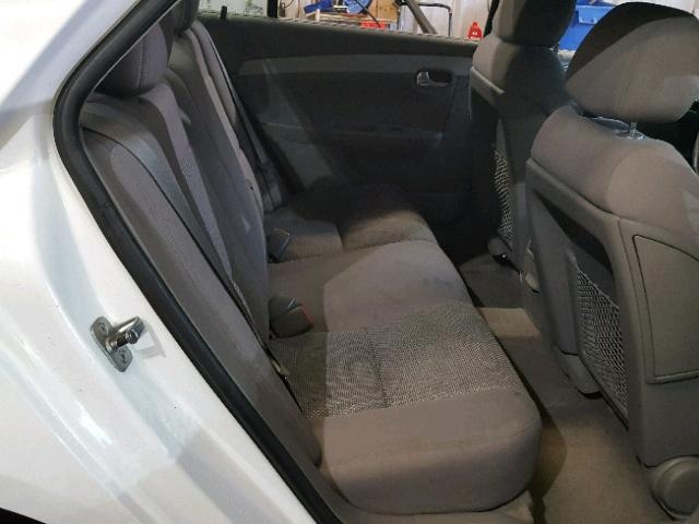 1G1ZG57B59F254815 - 2009 CHEVROLET MALIBU LS თეთრი ფოტო 6