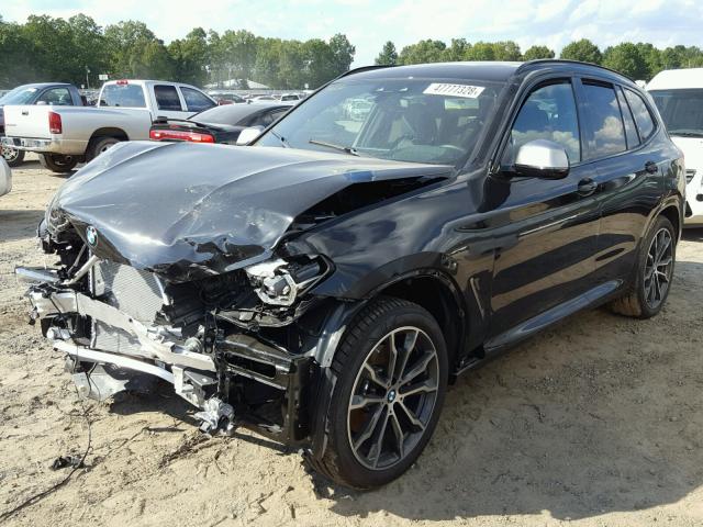 5UXTS3C56J0Z01924 - 2018 BMW X3 XDRIVE3 BLACK photo 2