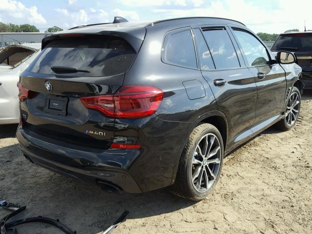 5UXTS3C56J0Z01924 - 2018 BMW X3 XDRIVE3 BLACK photo 4