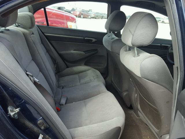 1HGFA16867L110863 - 2007 HONDA CIVIC EX 蓝色 照片 6