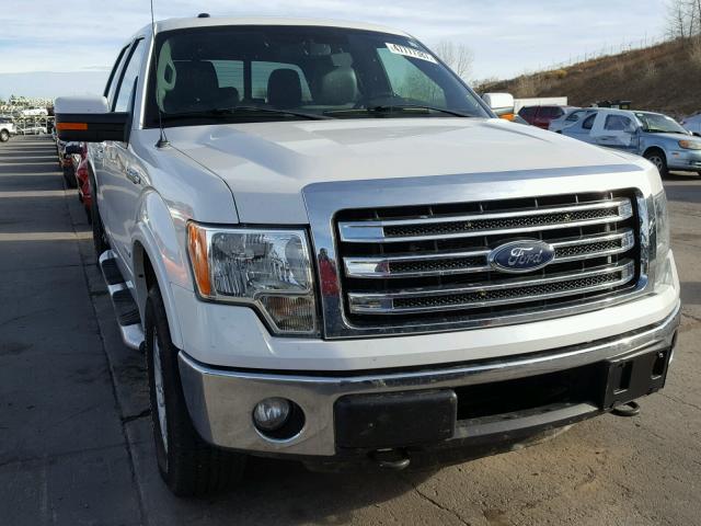 1FTFW1ETXDFA18025 - 2013 FORD F150 SUPER WHITE photo 1