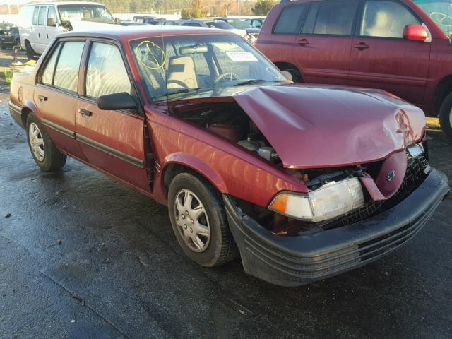 1G1JC5448P7226707 - 1993 CHEVROLET CAVALIER V RED photo 1