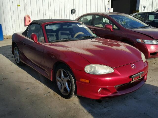 JM1NB353630302238 - 2003 MAZDA MX-5 MIATA RED photo 1