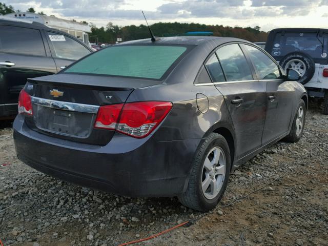 1G1PC5SB5D7315982 - 2013 CHEVROLET CRUZE LT BLUE photo 4