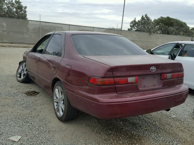 JT2BG22K4W0162679 - 1998 TOYOTA CAMRY CE BURGUNDY photo 3