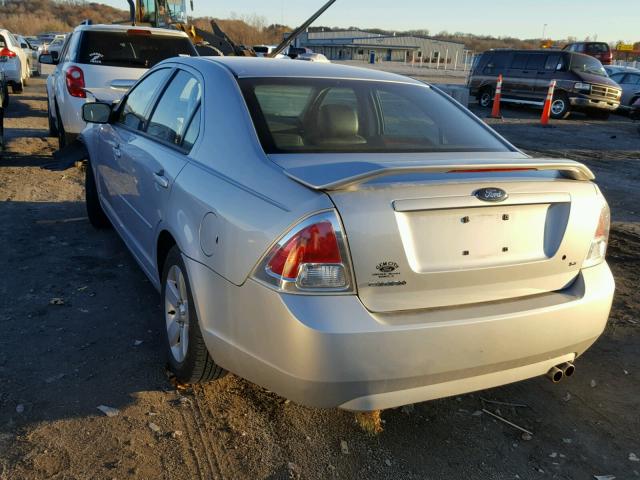 3FAFP07Z66R220784 - 2006 FORD FUSION SE SILVER photo 3