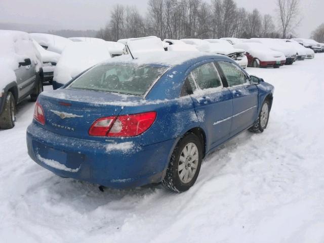 1C3LC56R68N257156 - 2008 CHRYSLER SEBRING TO BLUE photo 4