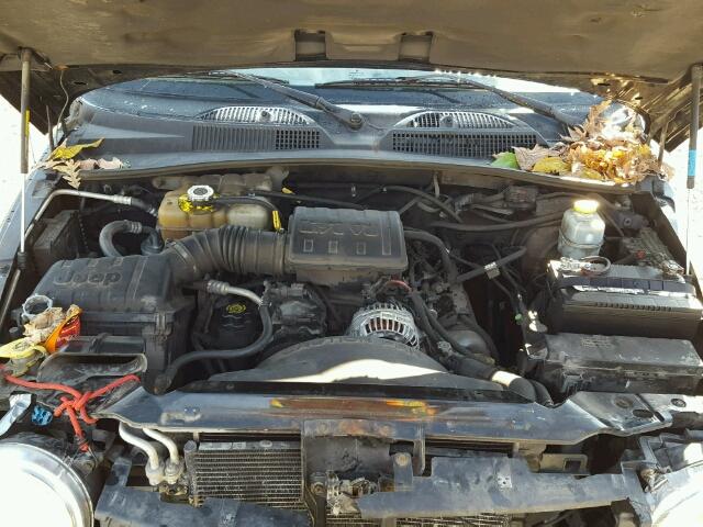 1J4GL48K72W139359 - 2002 JEEP LIBERTY SP BLACK photo 7