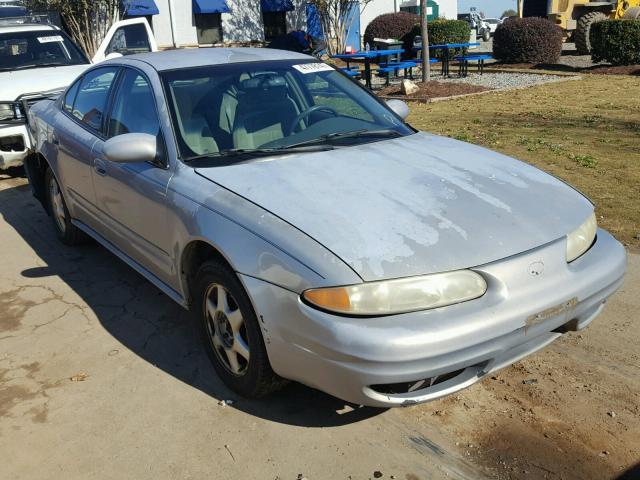 1G3NL52T6YC412225 - 2000 OLDSMOBILE ALERO GL SILVER photo 1