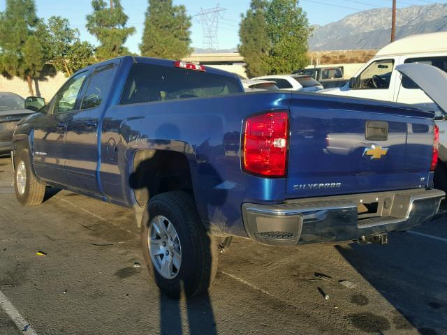 1GCRCREC5HZ215046 - 2017 CHEVROLET SILVERADO BLUE photo 3