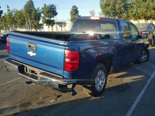 1GCRCREC5HZ215046 - 2017 CHEVROLET SILVERADO BLUE photo 4