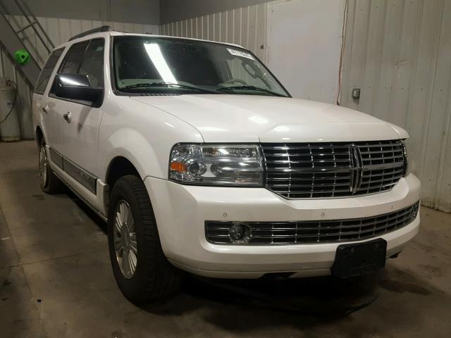 5LMJJ2J57AEJ03369 - 2010 LINCOLN NAVIGATOR WHITE photo 1