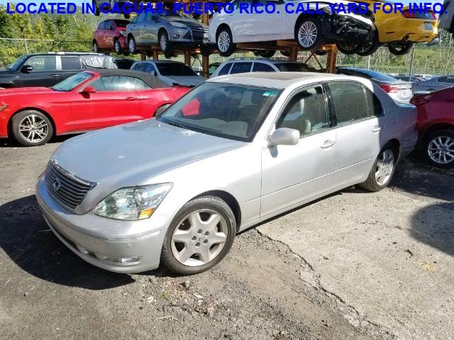 JTHBN36F340144119 - 2004 LEXUS LS 430 GRAY photo 2