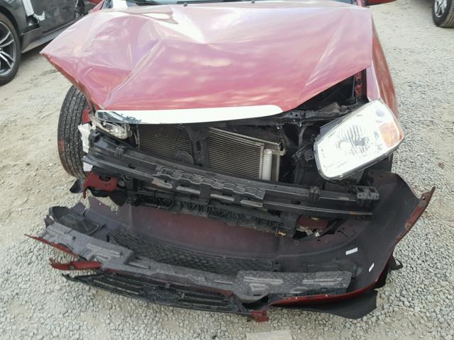 KNAFE121185578658 - 2008 KIA SPECTRA EX BURGUNDY photo 9