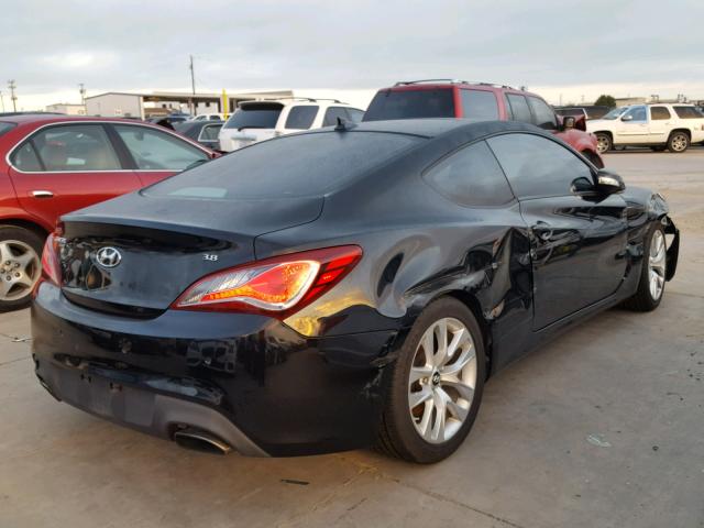 KMHHU6KJ6DU087638 - 2013 HYUNDAI GENESIS CO BLACK photo 4