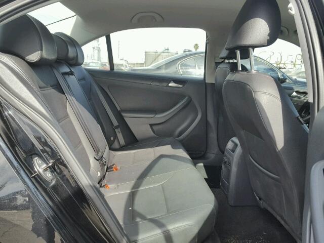 3VWDP7AJ7CM070347 - 2012 VOLKSWAGEN JETTA SE Qara foto 6