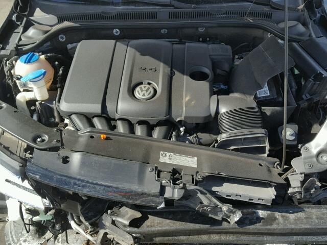 3VWDP7AJ7CM070347 - 2012 VOLKSWAGEN JETTA SE Qara foto 7