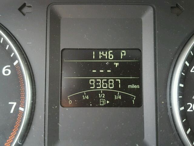 3VWDP7AJ7CM070347 - 2012 VOLKSWAGEN JETTA SE Qara foto 8