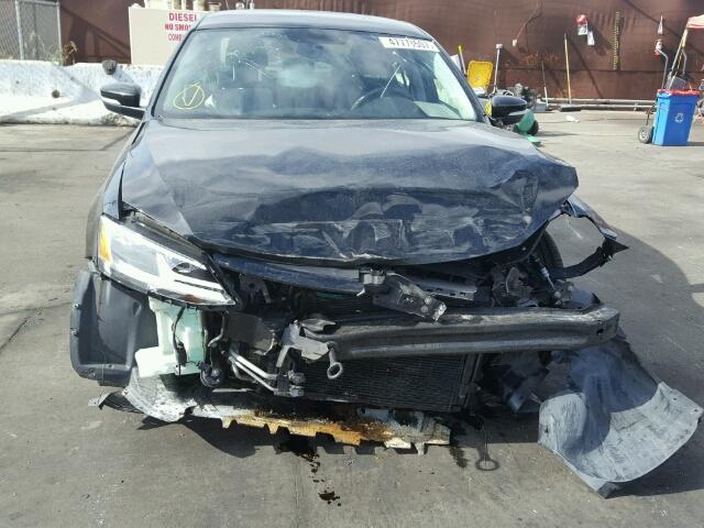 3VWDP7AJ7CM070347 - 2012 VOLKSWAGEN JETTA SE Qara foto 9