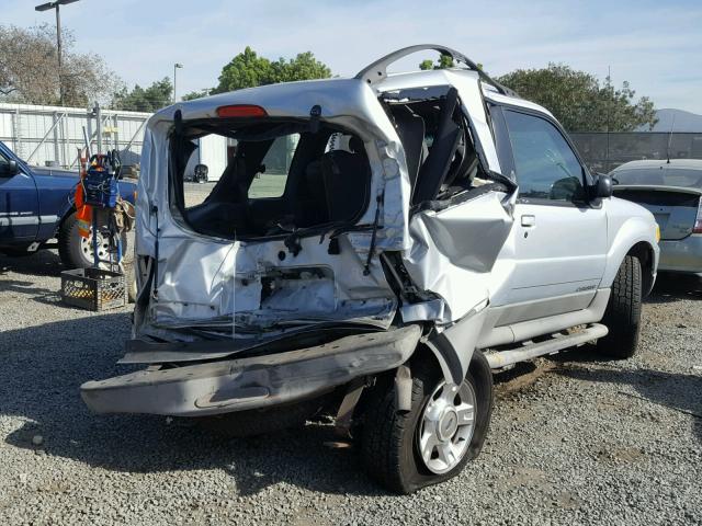 1FMCU60E71UC57596 - 2001 FORD EXPLORER S SILVER photo 4