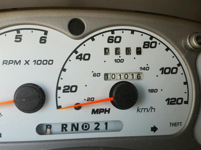 1FMCU60E71UC57596 - 2001 FORD EXPLORER S SILVER photo 8