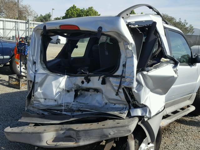1FMCU60E71UC57596 - 2001 FORD EXPLORER S SILVER photo 9
